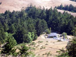 View from hilltop